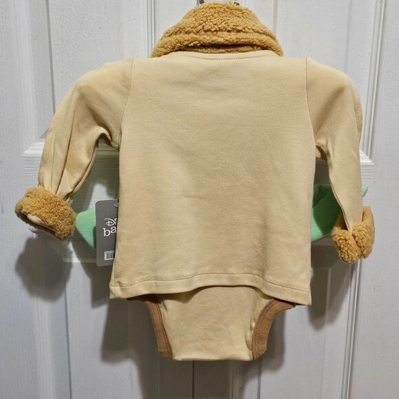 Disney Baby Yoda Costume 6-9 Months Grogu The Mandalorian Halloween Disney Store - Picture 5 of 9